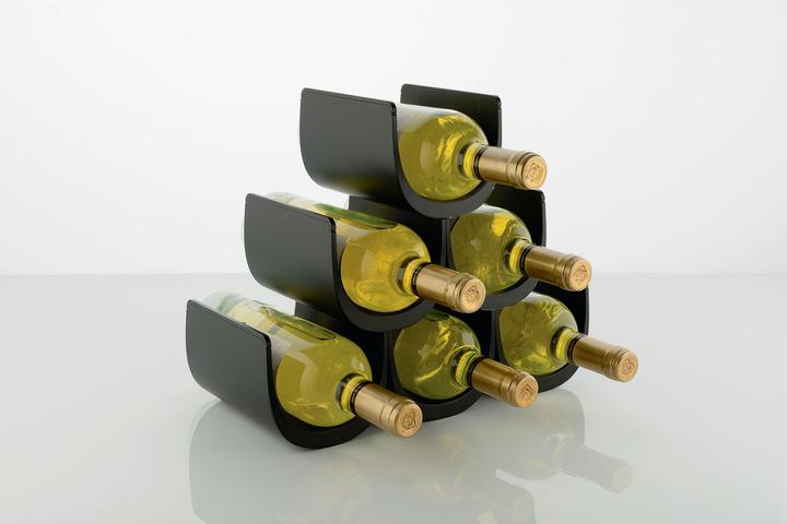 Image du produit Alessi Cage à bouteille Noè (34.5 x 15.5 x 30 cm)