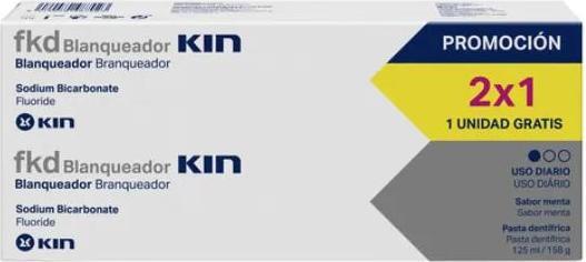 Energy Label KIN Fkd Whitening Toothpaste 2x125ml (250 ml)