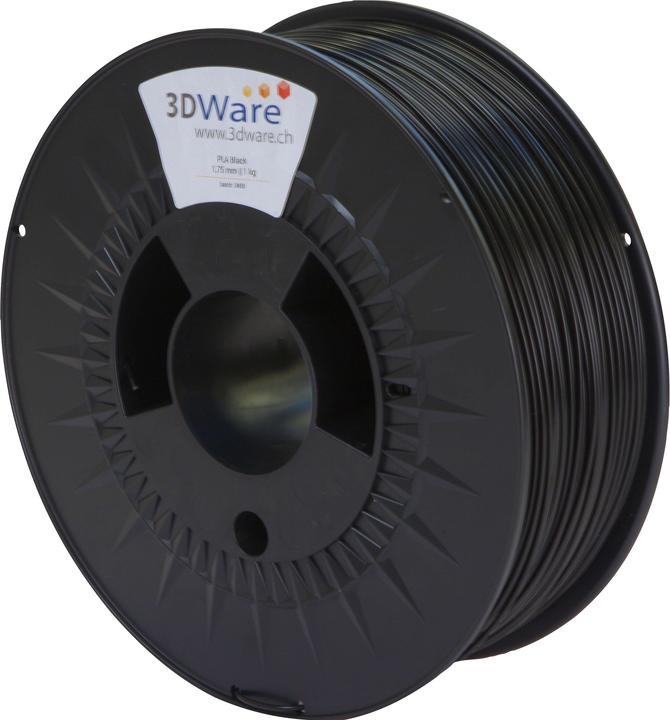 Dutch Filaments Filament (PLA, 1.75 mm, 1000 g, Schwarz)