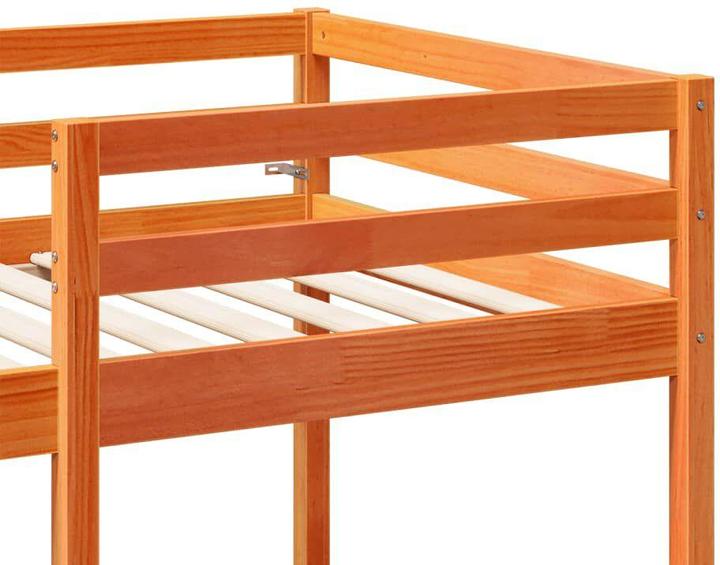 Produktbild VidaXL Hochbett mit Schreibtisch & Stühlen (90 x 190 cm)