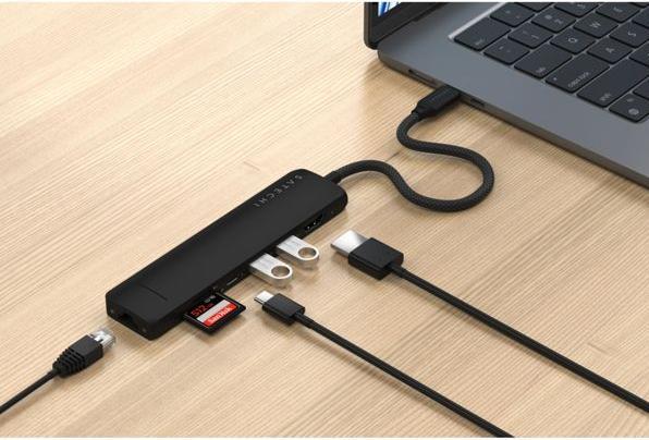 Immagine prodotto Satechi Slim 7 (USB-C, 7 Porti)