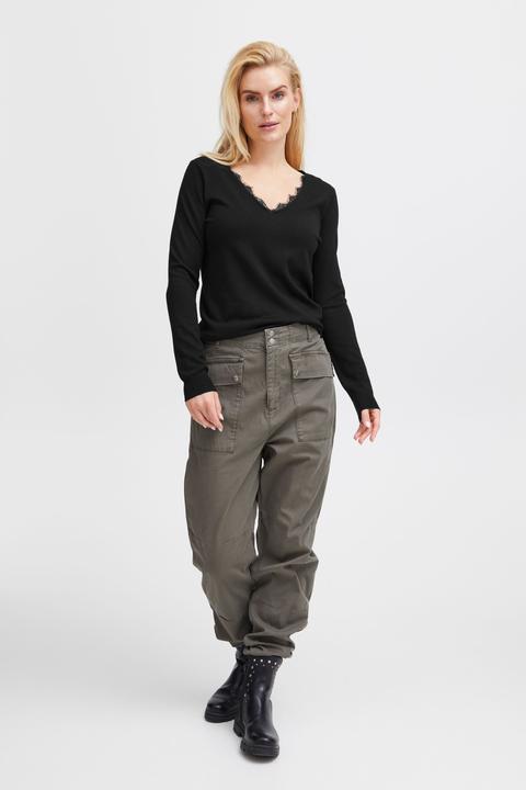 Immagine prodotto Pulz Jeans PZSARA Maglione in pizzo con scollo a V - 50207566 (S)