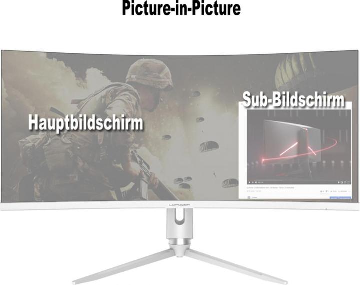 Image du produit LC-Power LC-M34-Q-C-PRO (3440 x 1440 pixels, 34")