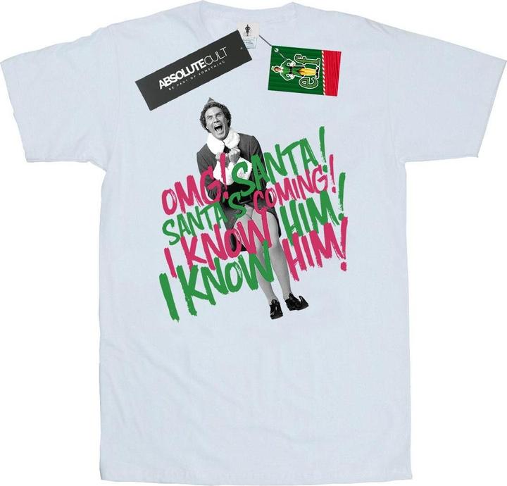 Elf Santa's Coming TShirt (3XL)