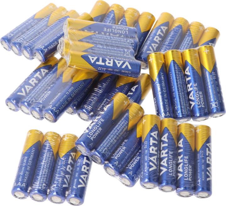 Produktbild Varta Longlife Power (40 Stk., AAA, 1260 mAh)
