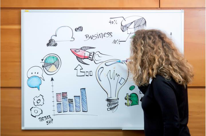 Produktbild Franken Whiteboard X-tra!Line Emaille (45 x 60 cm)
