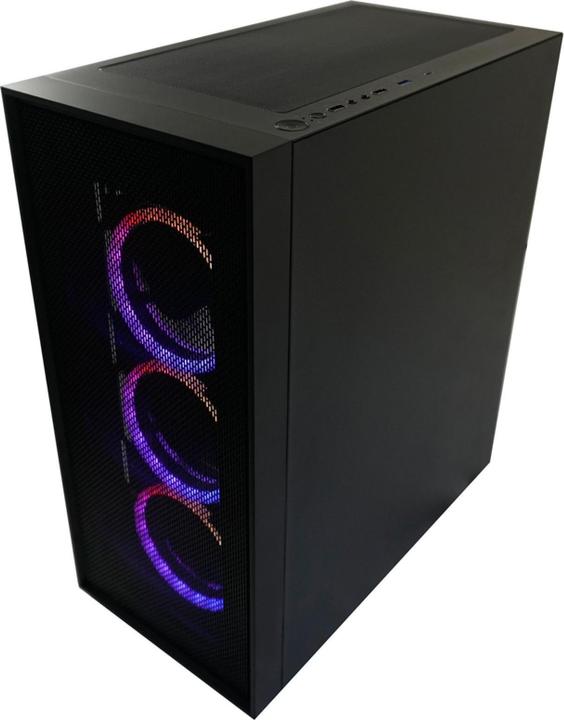 Produktbild LC-Power Gehuse Gaming 802B-ON Black Wandererd X RGB black retail (ATX, mATX, Mini-ITX)