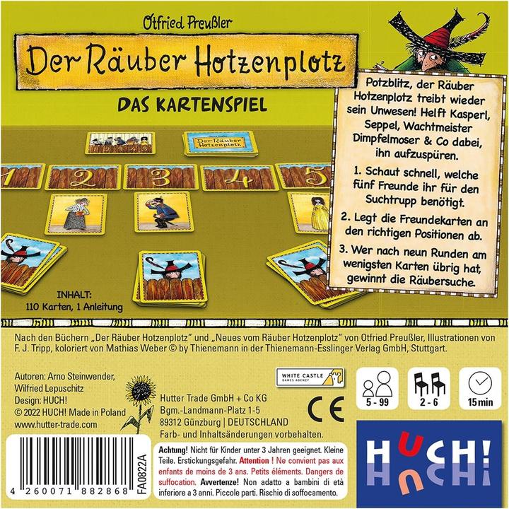 Produktbild Der Räuber Hotzenplotz Kartenspiel (Deutsch)