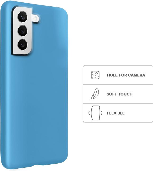 Produktbild SBS Rainbow Case Samsung S22+ cerulean color (Samsung Galaxy S22+)