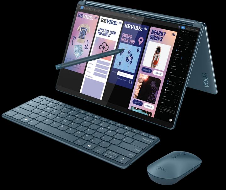 Produktbild Lenovo YogaBook 9 (13.30", Intel Core Ultra 7 155U, 16 GB, 1000 GB, DE)