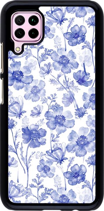 Immagine prodotto PhoneLook Copertina Primavera 23 fiori blu acquerello (Huawei P40 Lite)