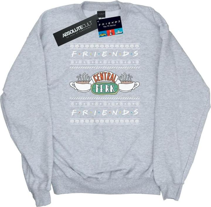Friends Fair Isle Central Perk Sweatshirt (XL)