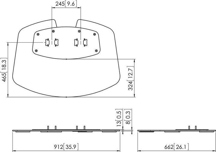 Immagine prodotto Vogels Piastra di base PFF 7030 Extra Large