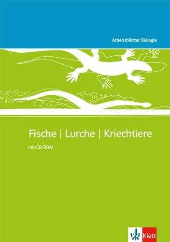 Produktbild Arbeitsblätter Biologie Neu. Fische - Lurche - Kriechtiere. Kopiervorlagen (Deutsch, Ernst Klett Verlag, 2007)
