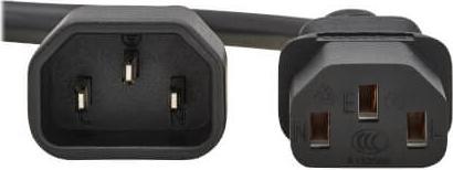 Actual product image Eaton PDU POWER CORD C13 TO C14 - 10A (1 m, C14, C13)