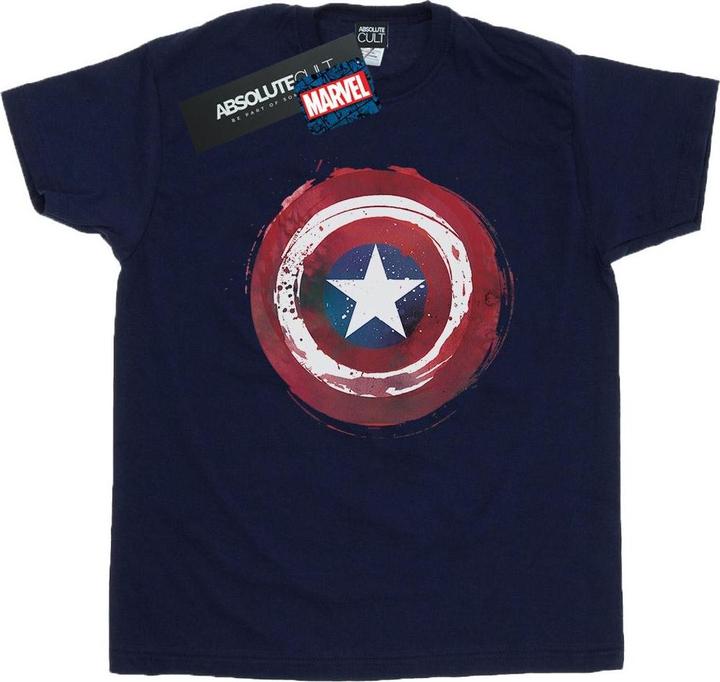 Captain America Splatter Shield TShirt (L)
