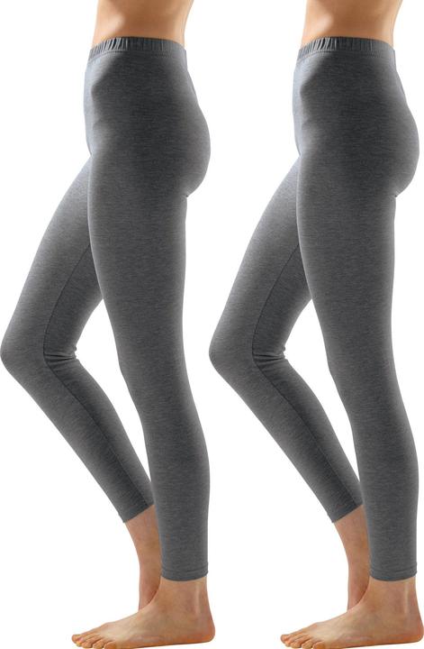 Produktbild Erwin Müller Damen-Leggings, lang 2er-Pack (48, 50)