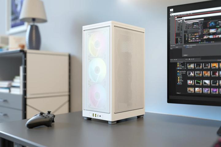 Image du produit Corsair iCUE 2000D RGB AIRFLOW Blanc (Mini-ITX)