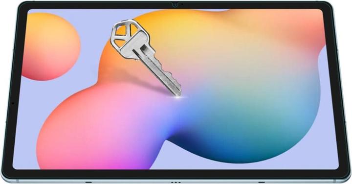 Produktbild König Design Panzerfolie Glas für Samsung Galaxy Tab S7 FE Schutzglas 9h Hartglas Schutzfolie (1 Stück, Galaxy Tab S7 FE)