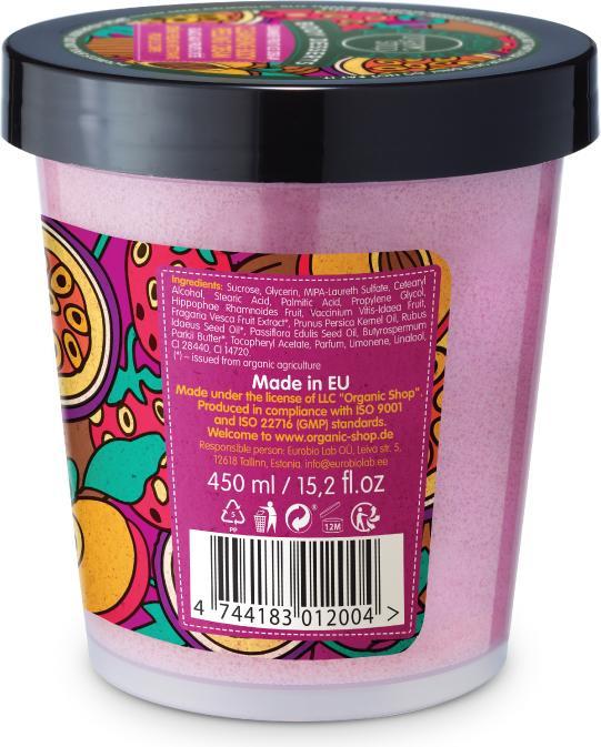 Image du produit Organic Shop Summer Fruit (Crème pour le corps, 450 ml)
