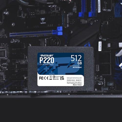 Produktbild Patriot P220 (512 GB, 2.5")