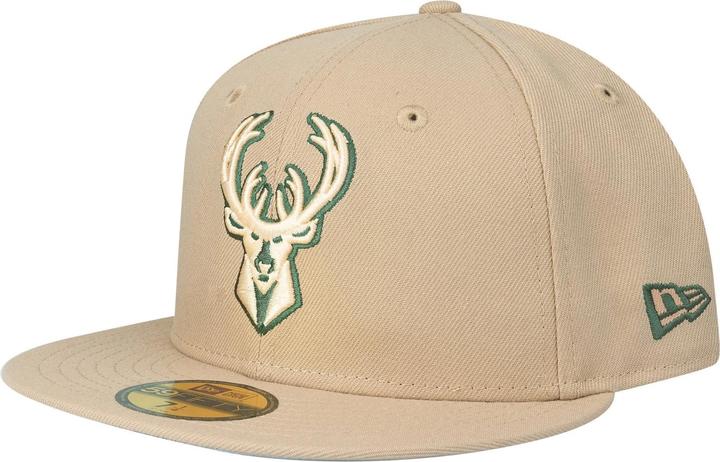 New Era 59Fifty Fitted Cap - Milwaukee Bucks camel - 6 7/8 (6 7/8)