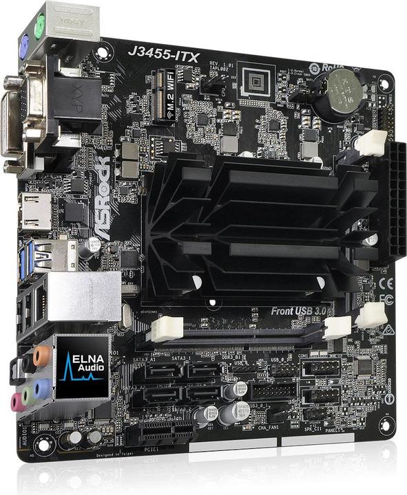 Produktbild AsRock J3455-ITX (Onboard, Intel SoC, Mini-ITX)