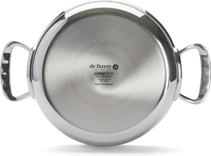 Image du produit de Buyer Poêle à frire à faible affinité avec couvercle 20 cm (20 cm, Casserole, Aluminium, Acier inoxydable)
