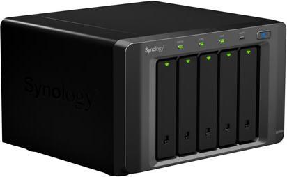 Actual product image Synology Disk Station DS1010+, NAS enclosure for 5 hard drives