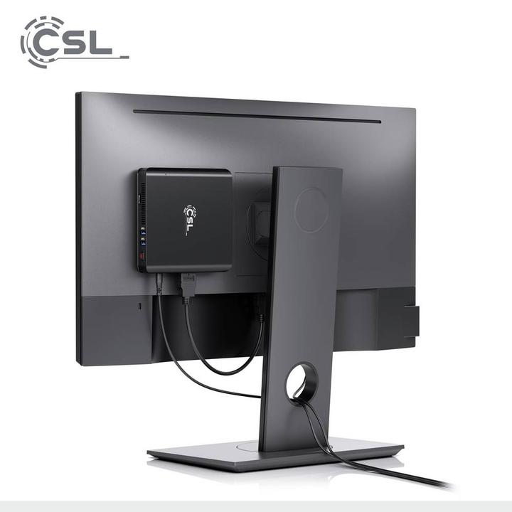 Produktbild CSL Narrow Box Ultra HD Compact v5 (Intel Celeron N5100, 4 GB, 1000 GB, Intel UHD Graphics)
