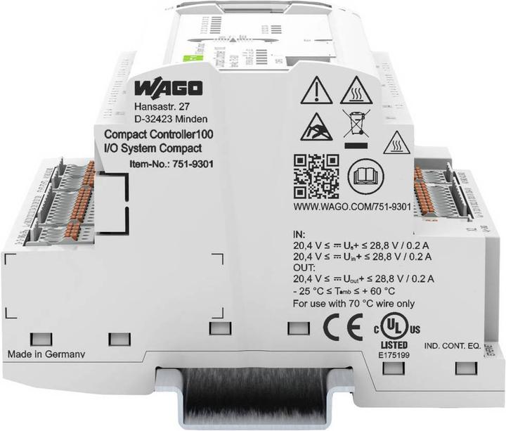 Immagine prodotto Wago Controllore con I/O integrati