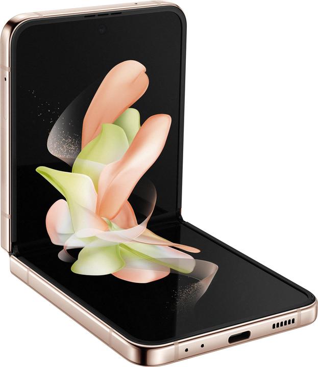Produktbild Samsung Galaxy Z Flip4 (256 GB, Pink Gold, 6.70", SIM + eSIM, 12 Mpx, 5G)