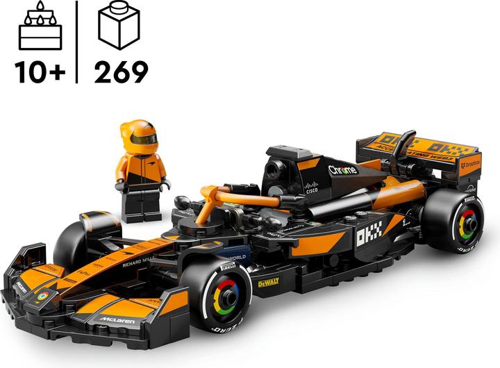 Actual product image LEGO McLaren F1 Team MCL38 Rennauto (77251, LEGO Speed Champions)