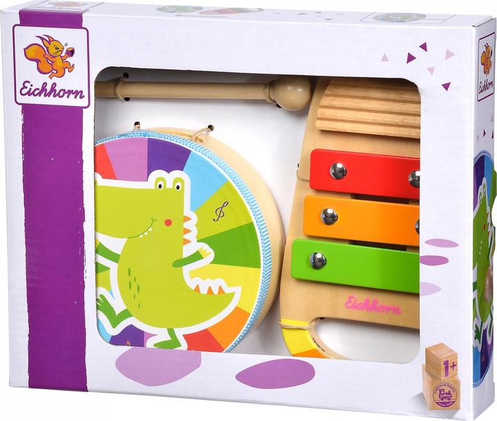 Actual product image Eichhorn EH Music Set Drum and Xylo (German)