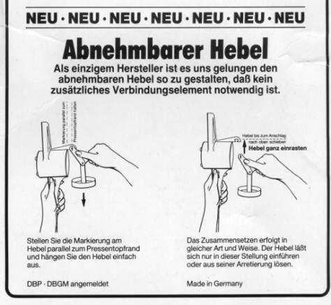 Produktbild Kull Spätzlepresse
