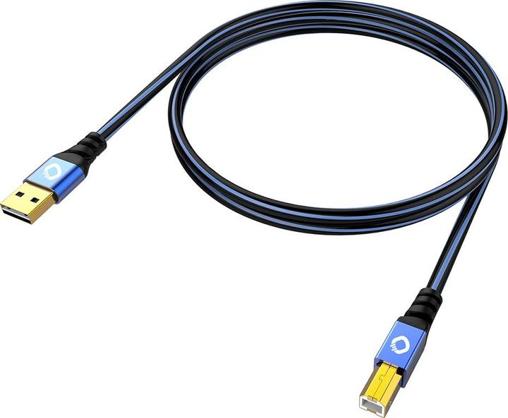 Produktbild Oehlbach USB 2.0 Anschlusskabel A/B "USB Plus B" 10.00 m (10 m, USB 2.0, 2.50 W)