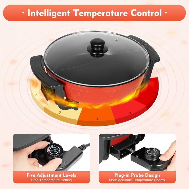 Actual product image Shzicmy Electric hot pot