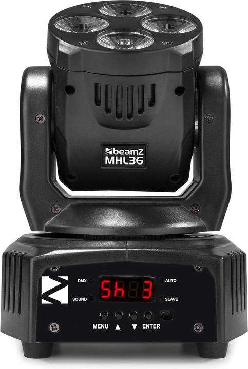 Actual product image BeamZ Moving Head MHL36 (Moving bar)