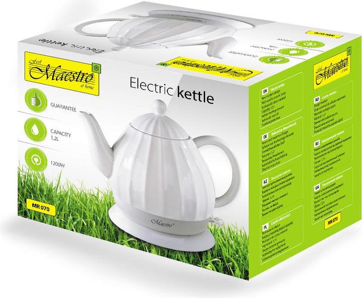 Actual product image Feel-Maestro MR070 Electric kettle (1.20 l, EU plug)