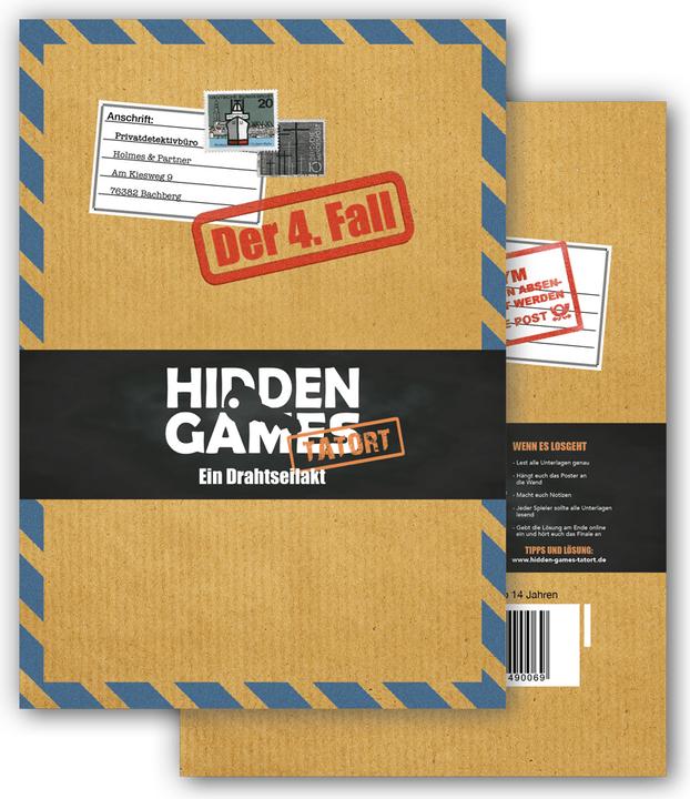 Hidden Games Ein Drahtseilakt - Krimispiel (Deutsch)