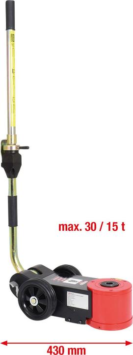 Produktbild KS Tools Lufthydraulischer Wagenheber 30 t / 15 t