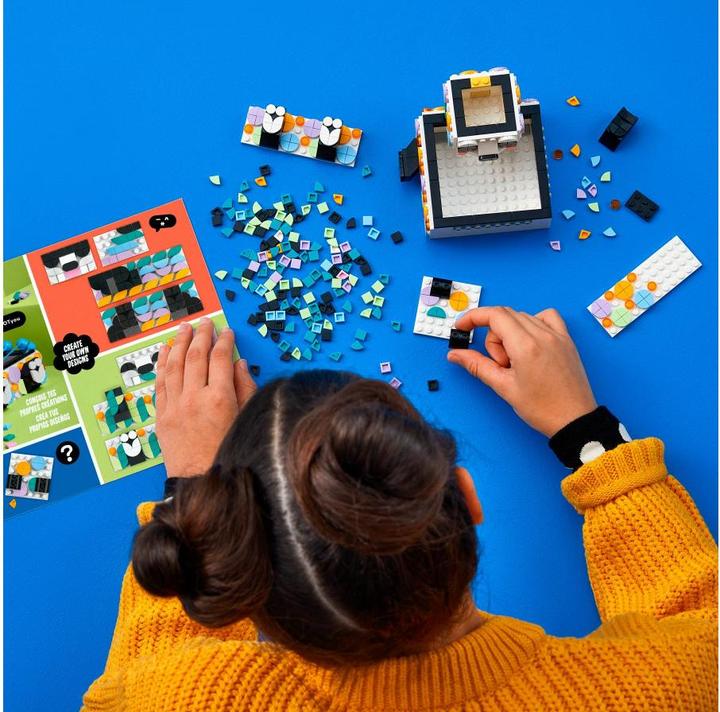Actual product image LEGO Panda storage tray (41959, LEGO Dots)