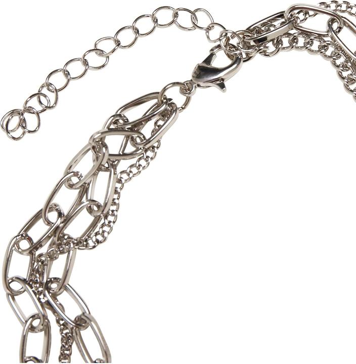 Produktbild Urban Classics Layering Cross Necklace (50% Eisen, 50% Zink)