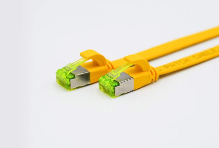 Actual product image Helos Herweck patch cable (U/FTP, CAT6a, 2 m)