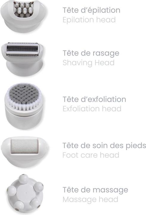 Image du produit Livoo Set épilateur multifonction