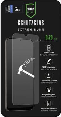 Actual product image Scutes Deluxe Screen protector glass Samsung Galaxy A50 (1 Piece, Samsung Galaxy A50)