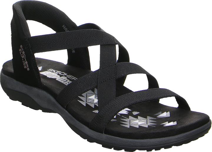 Actual product image Skechers Reggae Slim - Stretch Flex - Dames Sandalen - Zwart (37)