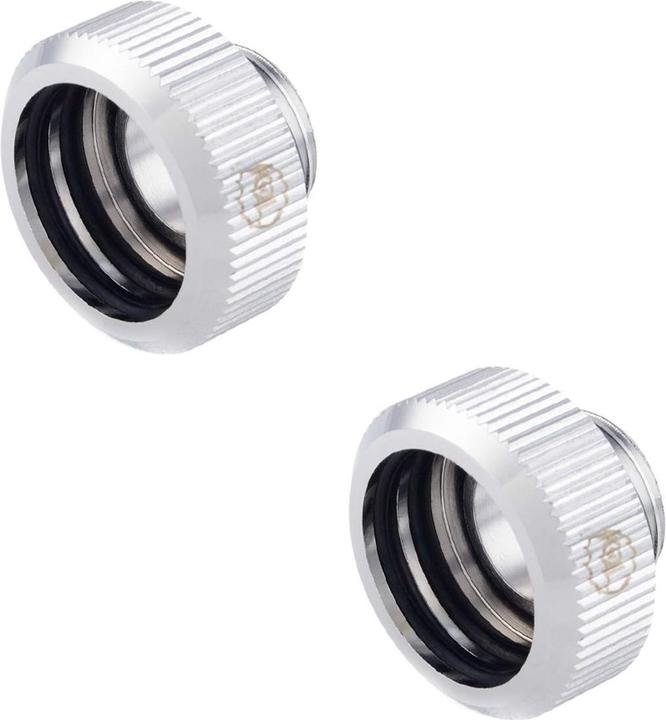 Bitspower Touchaqua Adapter Anschluss G1/4 Zoll AG auf 16mm AD Hardtube - 2er Pack