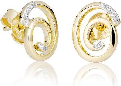 Breuning OHRSCHMUCK - BRILL. 0,05 Ct. H/si (585, - Gold)