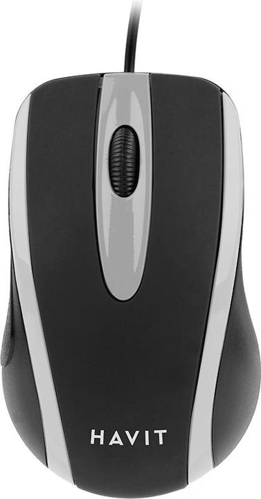 Produktbild Havit MS753 universal mouse (black&grey) (Kabelgebunden)